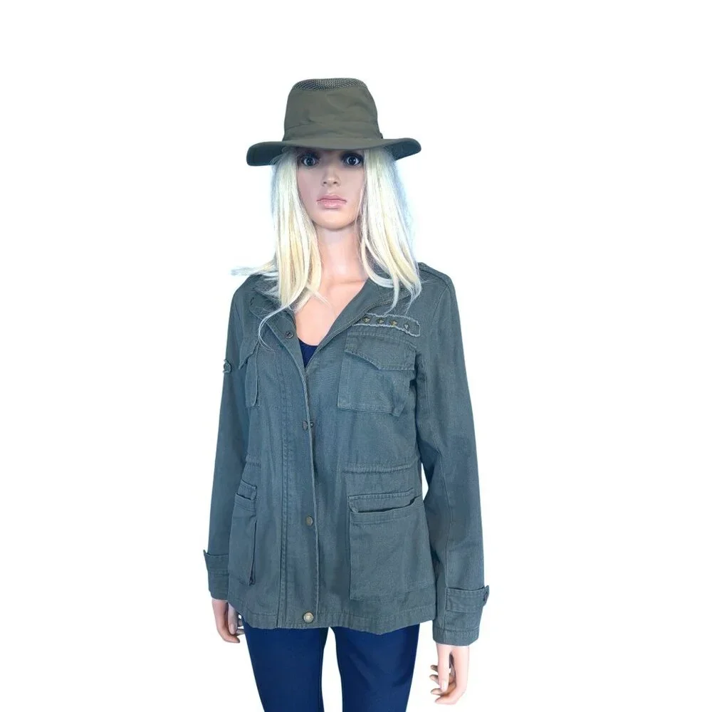 Tilley LTM6 AIRFLO Hat Green Unisex M 7 1/4 Nylon Quick Dry 58cm - Picture 4 of 14